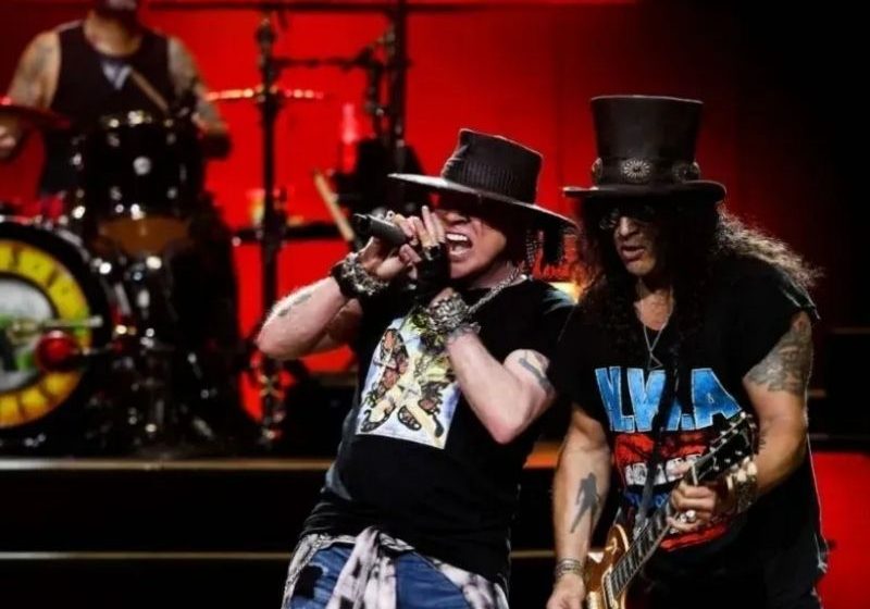  Guns N’ Roses fará 8 shows no Brasil 