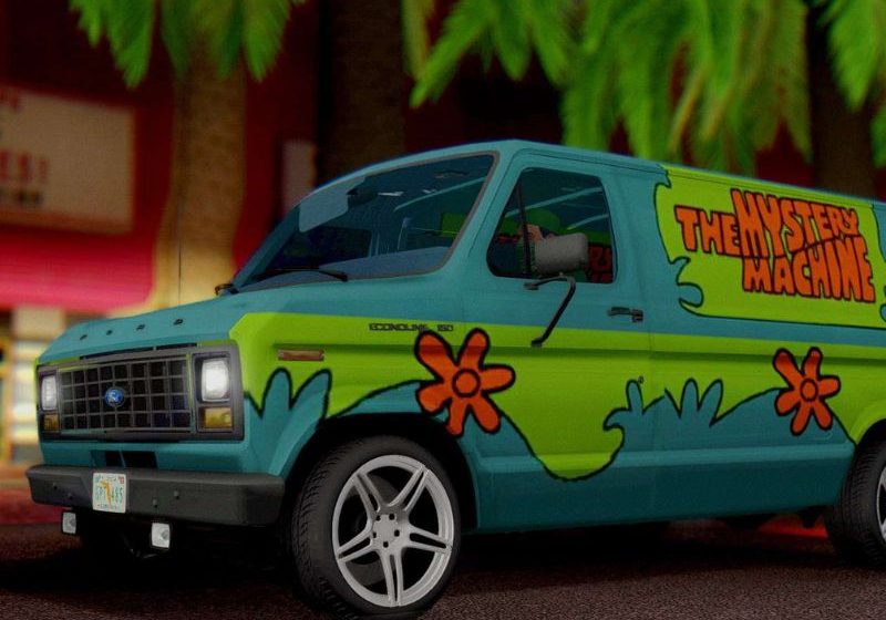  Airbnb faz ação com Van do filme Scooby-Doo
