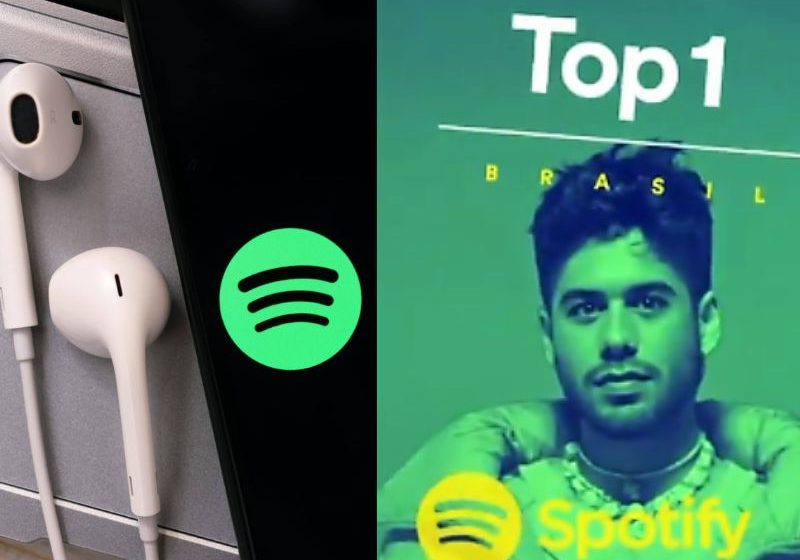  Zé Felipe chega ao primeiro lugar do Spotify Brasil com a música “Bandido” 