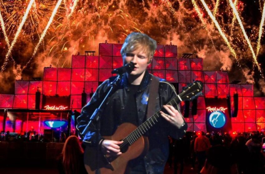  Rock in Rio 2024 anuncia Ed Sheeran